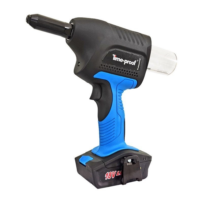 Заклепочник аккумуляторный для вытяжных заклепок Time-proof TDC7000