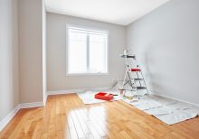 Painting indoors