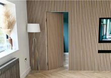 Установка двери скрытого монтажа